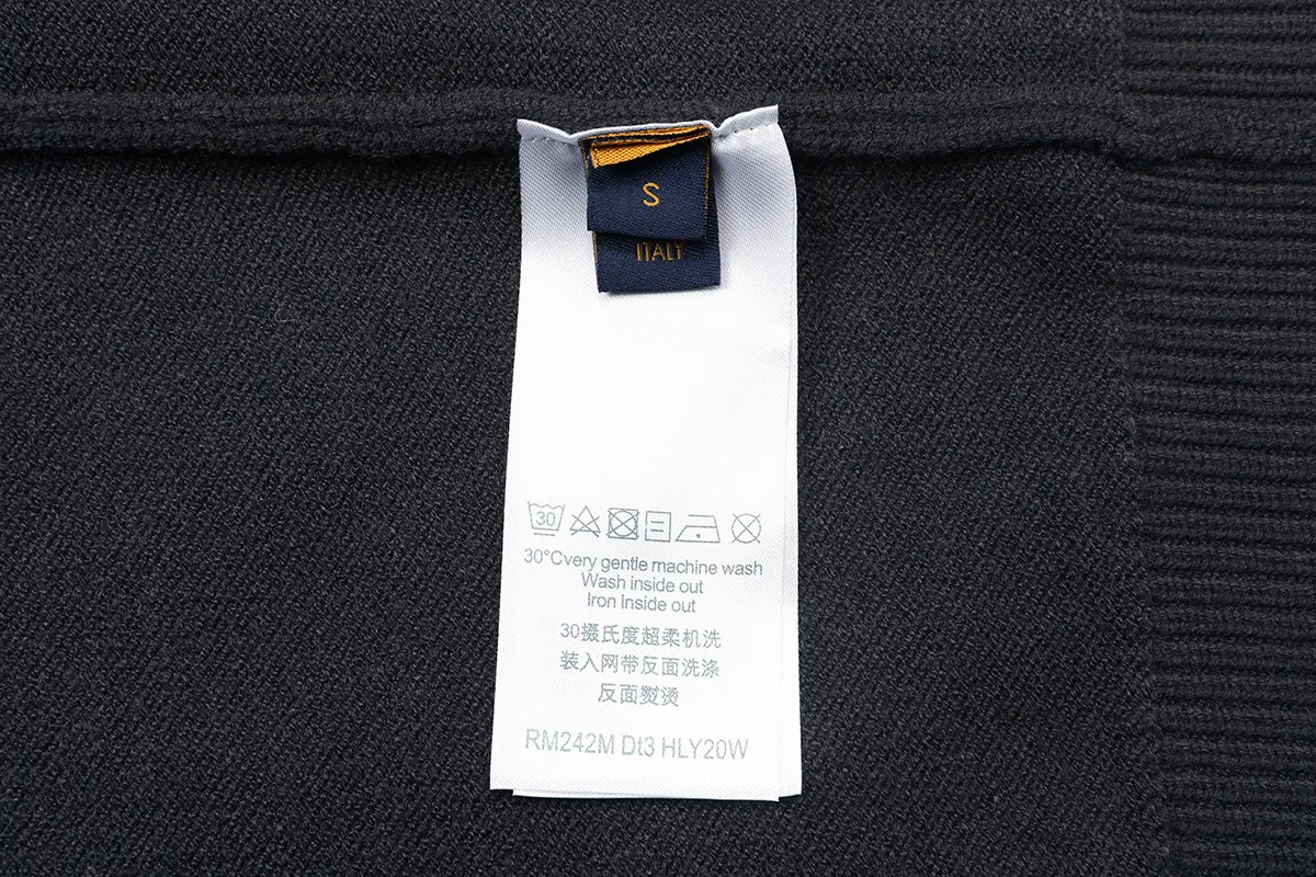Logo Jacquard Crew-Neck Knit Sweater D20022920 — view 8