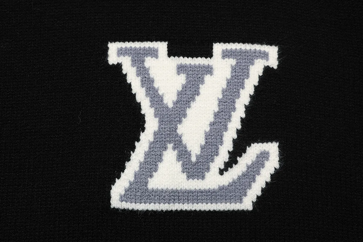 Logo Jacquard Crew-Neck Knit Sweater D20022921 — view 4