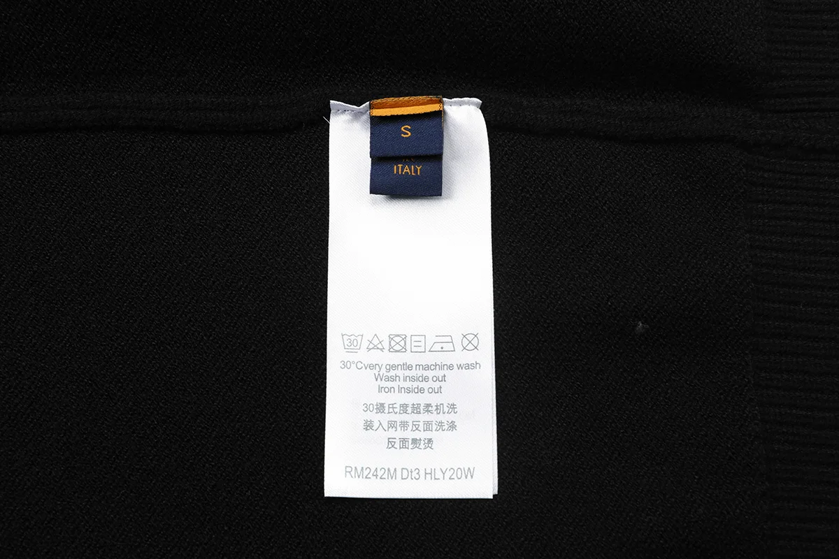 Logo Jacquard Crew-Neck Knit Sweater D20022921 — view 8