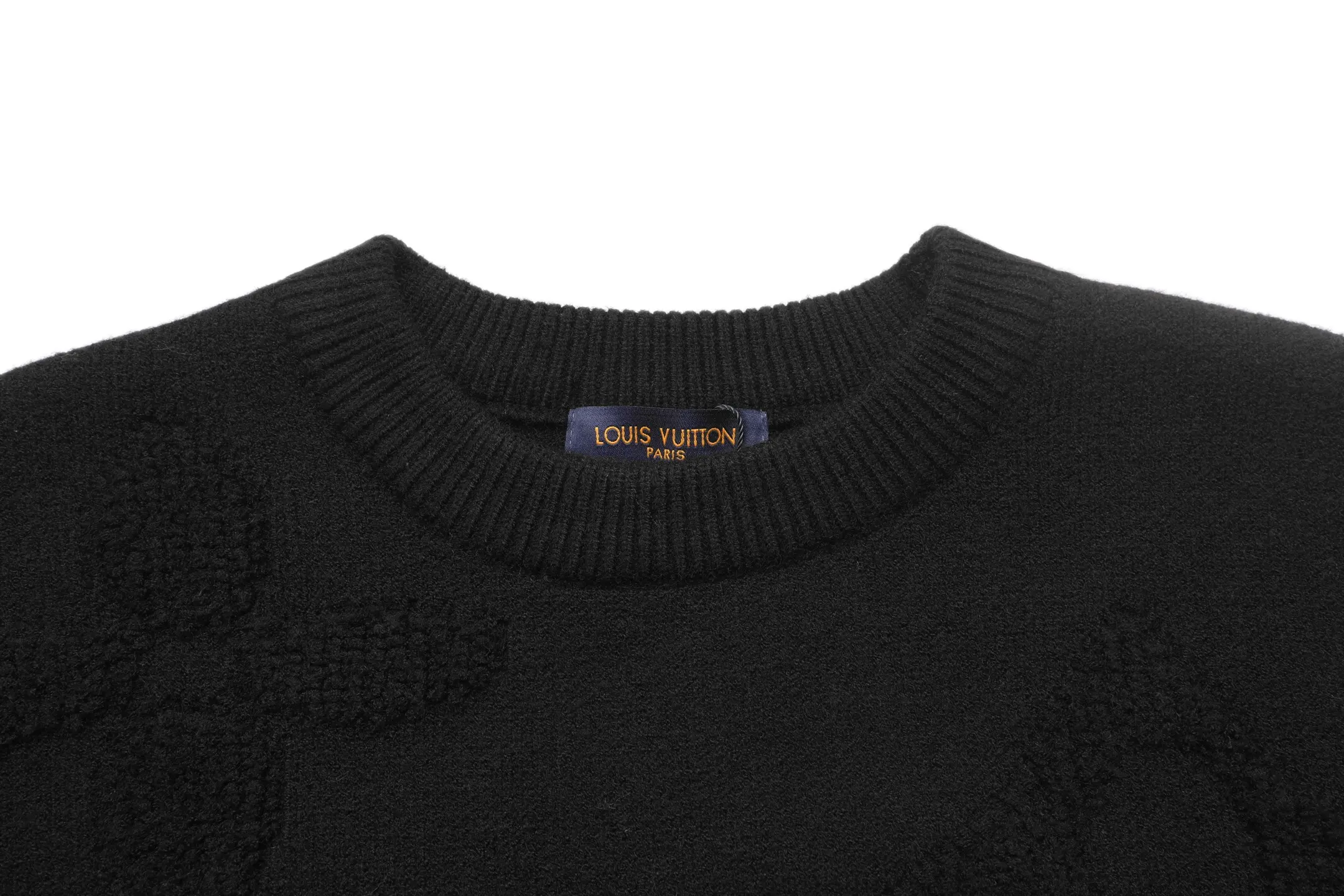 Monogram Jacquard Towel Embroidery Sweater D20022890 — view 3