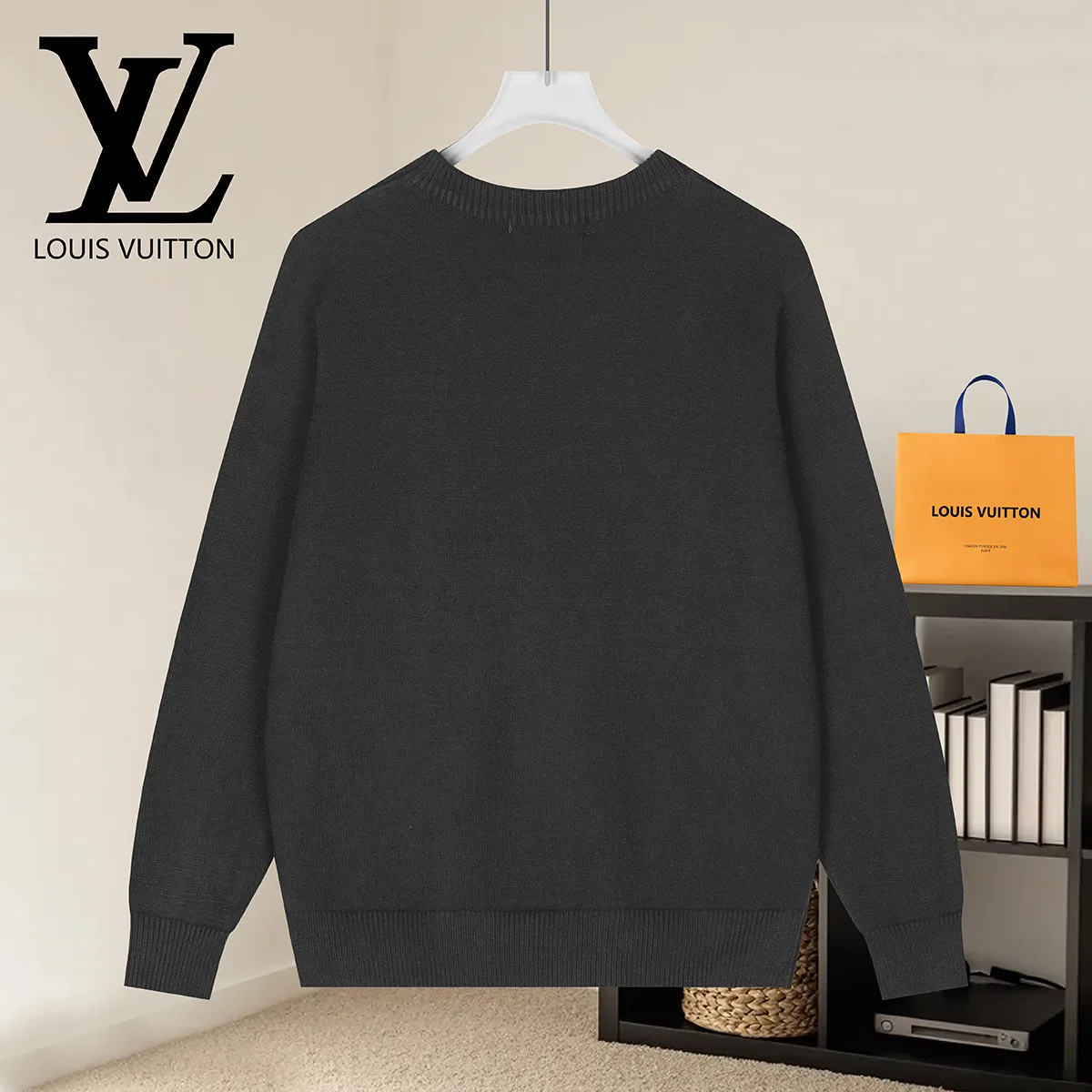 Monogram Jacquard Towel Embroidery Sweater D20022891 — view 2