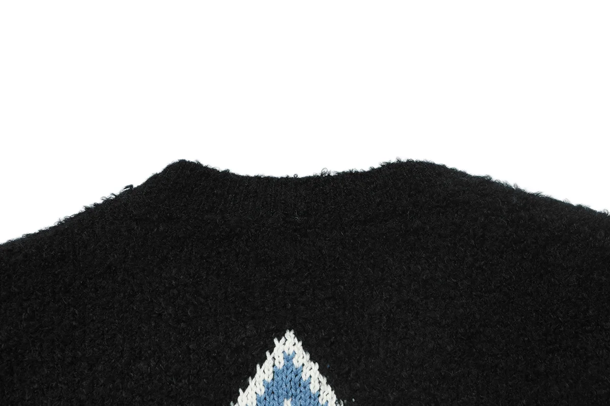 Logo Jacquard Crew-Neck Sweater D20022910 — view 4