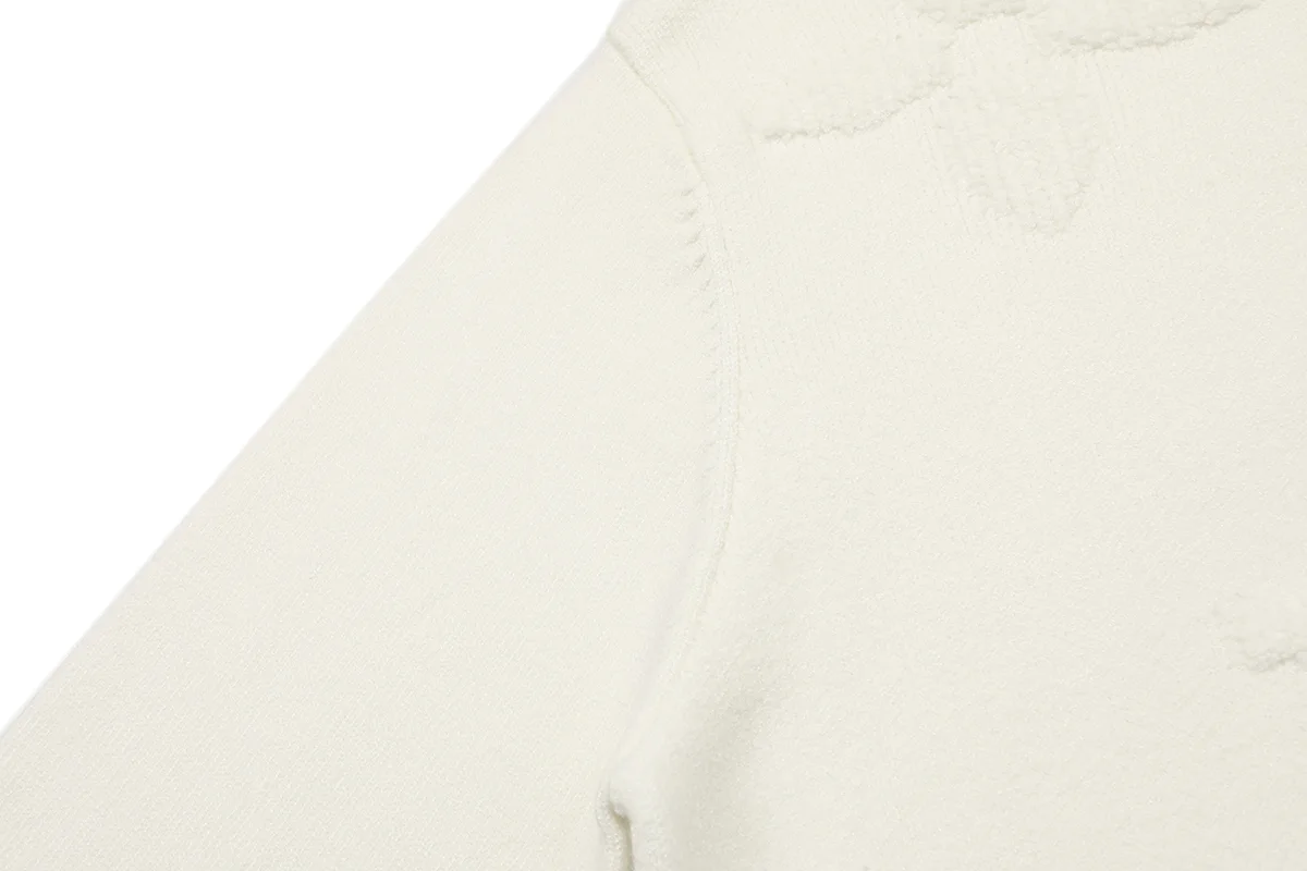 Monogram Jacquard Crew-Neck Sweater D20022892 — view 7
