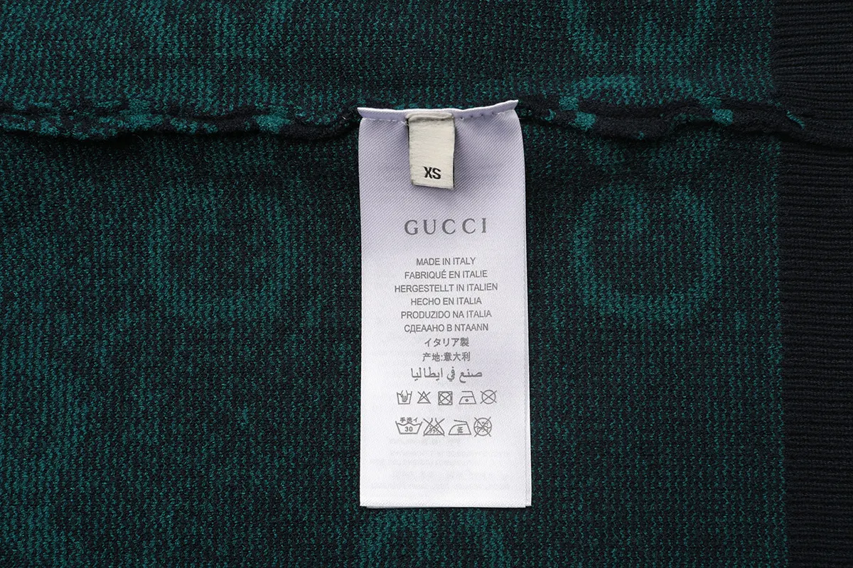 GG Monogram Jacquard Knit Cardigan D20522936 — view 8