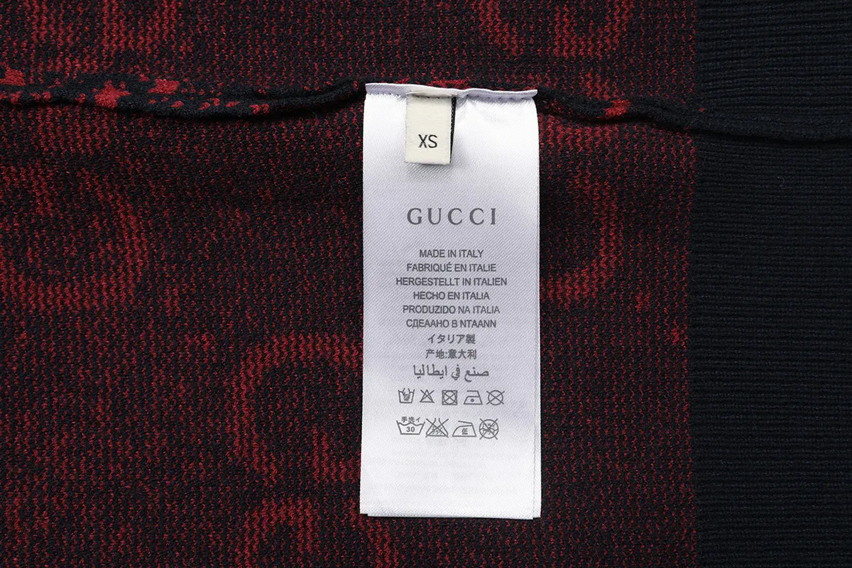 GG Monogram Jacquard Knit Cardigan D20522935 — view 8
