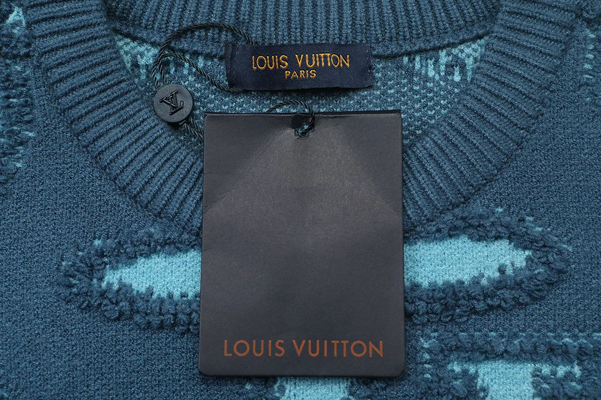 Monogram Jacquard Crew-Neck Sweater D21522894 — view 3