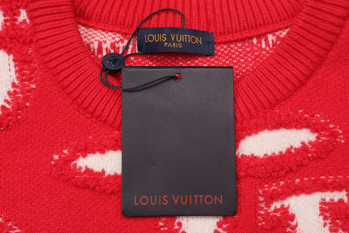 Monogram Jacquard Crew-Neck Sweater D21522895 — view 3