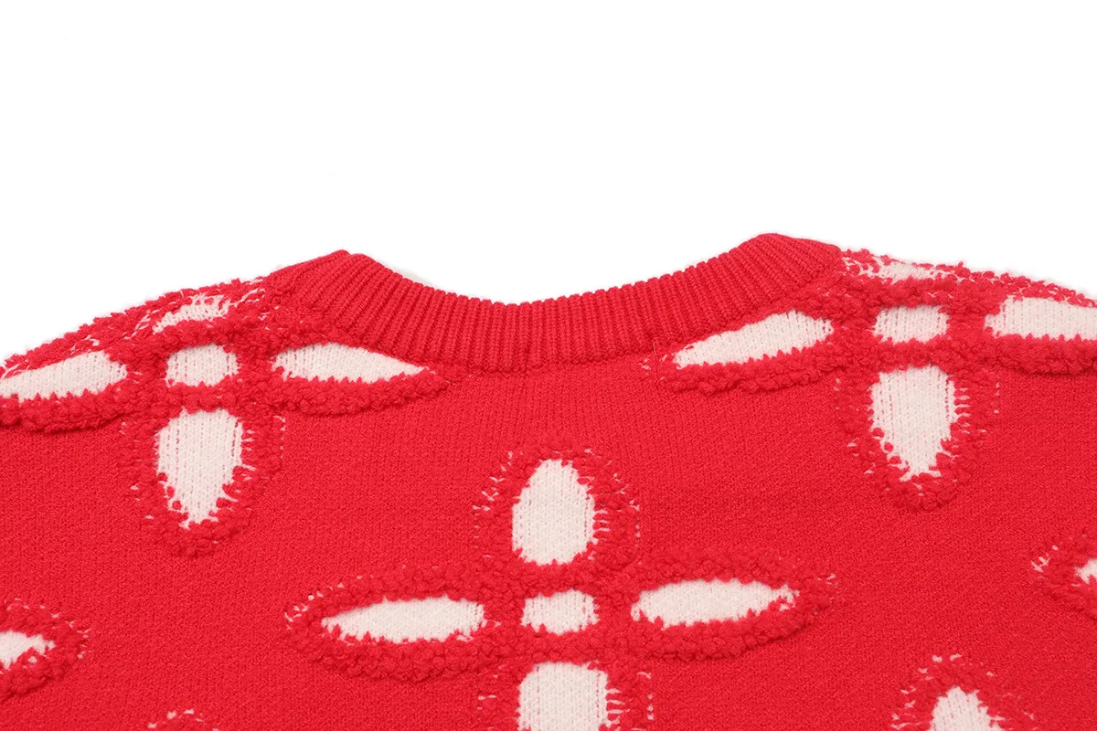 Monogram Jacquard Crew-Neck Sweater D21522895 — view 4