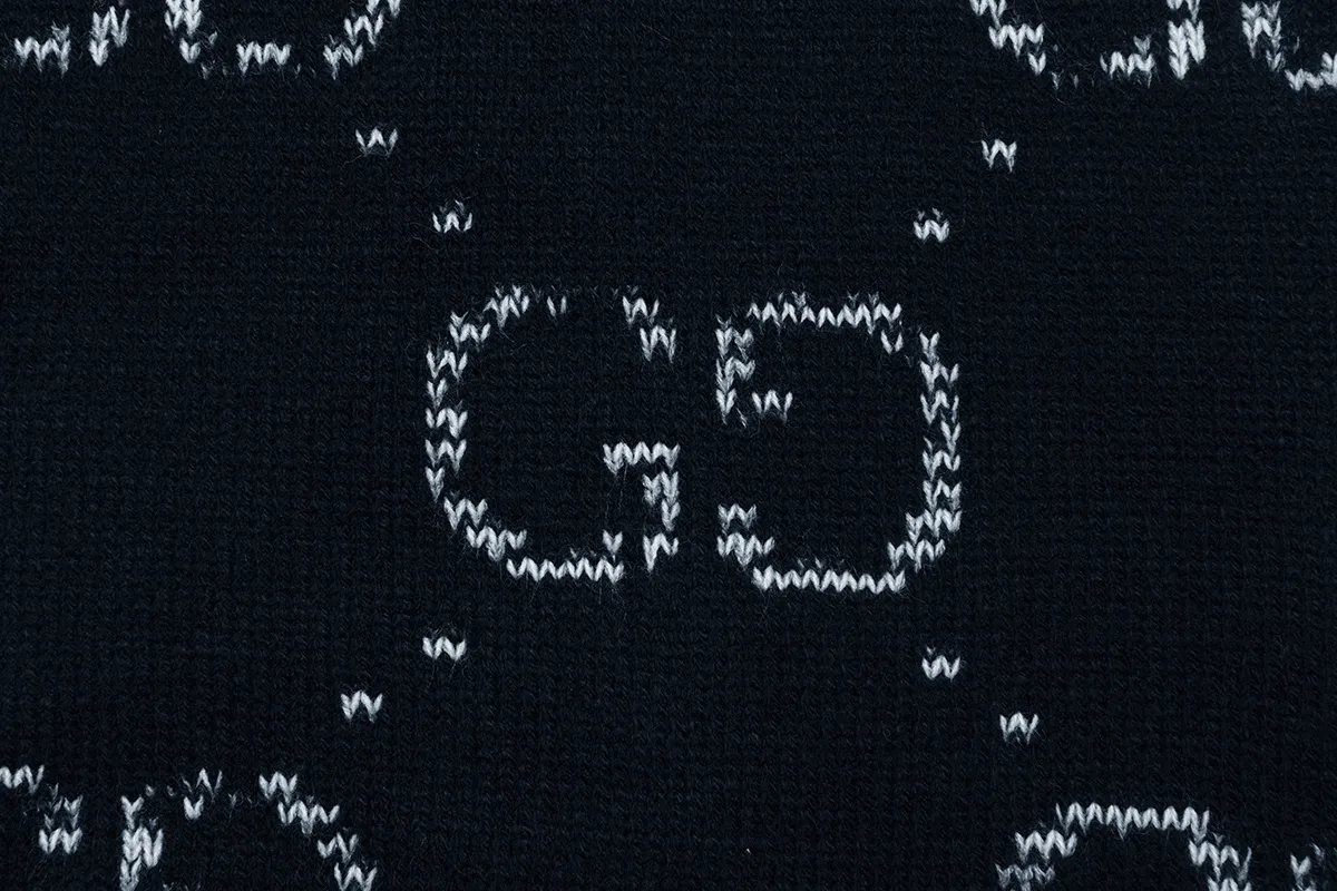GG Monogram Intarsia Wool Sweater D20022937 — view 5