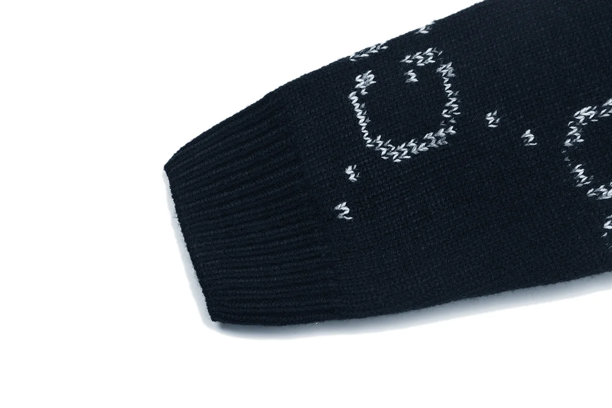 GG Monogram Intarsia Wool Sweater D20022937 — view 6