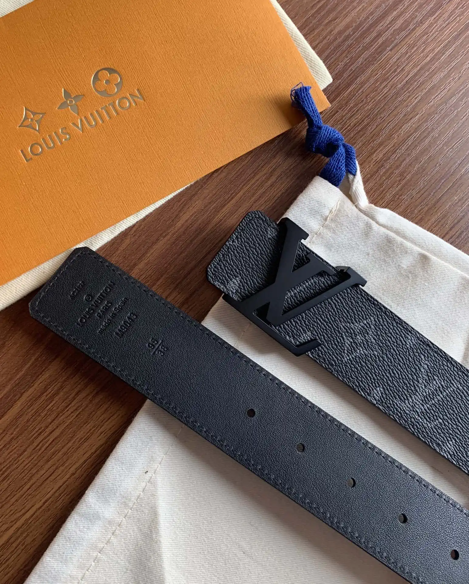 Monogram Reversible Leather Belt D30517962
