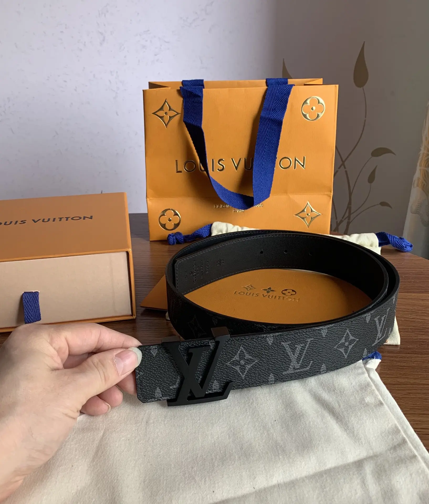 Monogram Reversible Leather Belt D30517962 — view 5