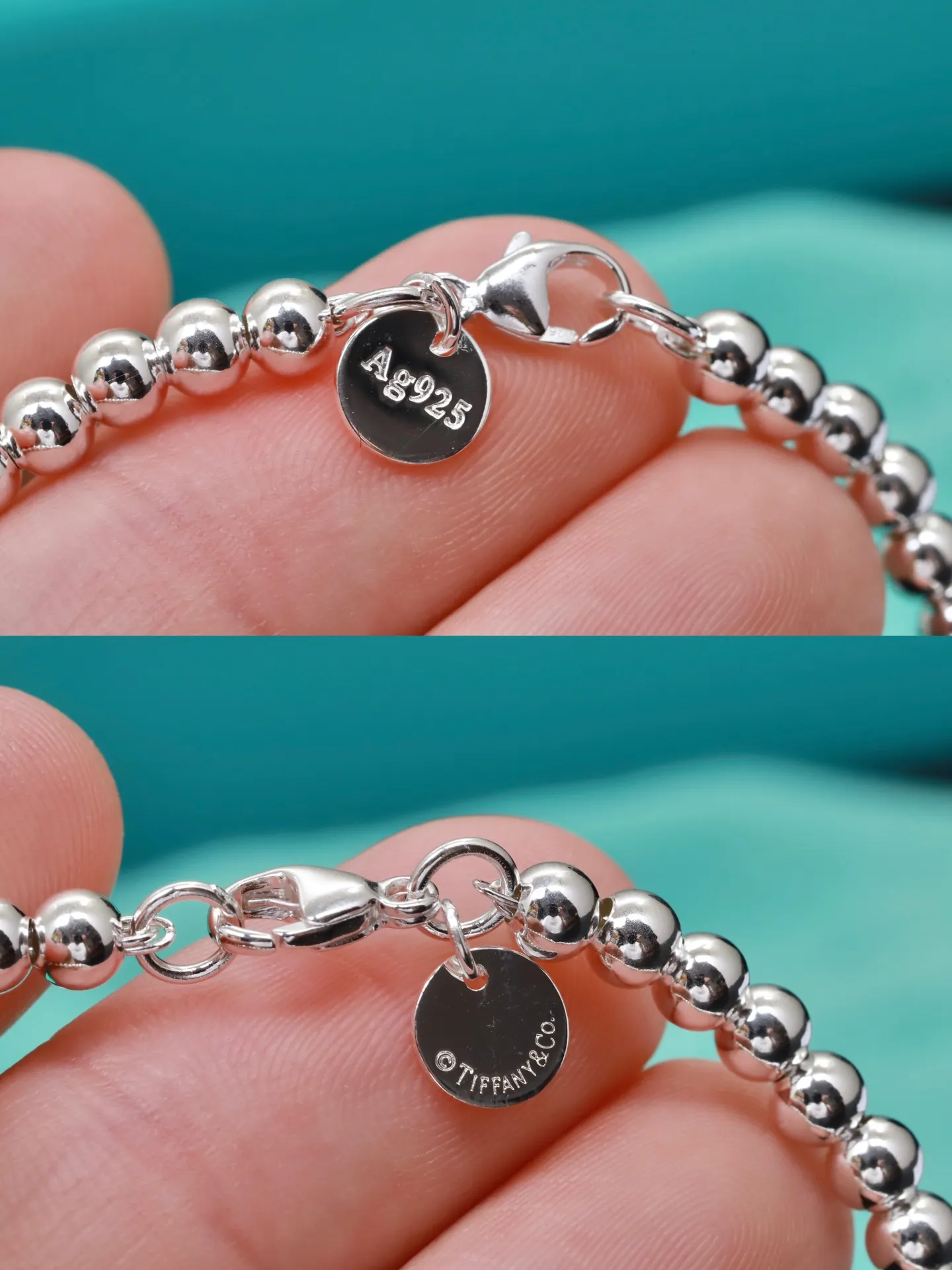 Return to Tiffany Bead Bracelet in Sterling Silver D29517002 — view 5