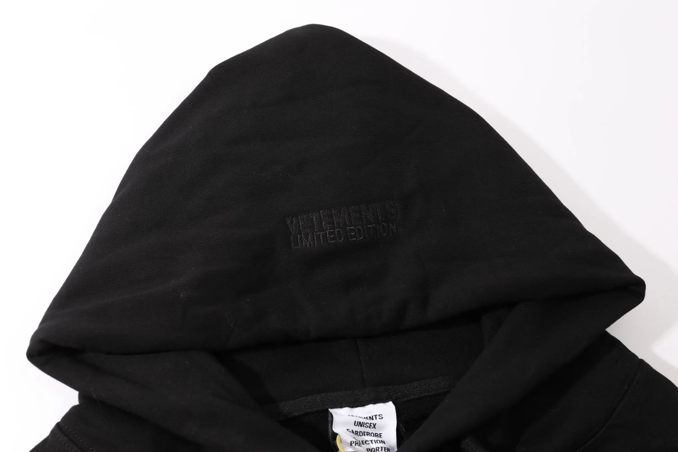 Patchwork Graphic Oversized Cotton Hoodie D26013164 — view 12