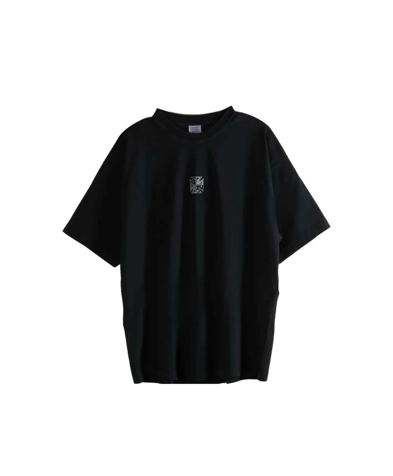 Logo Graphic Oversized Cotton T-Shirt D14013144