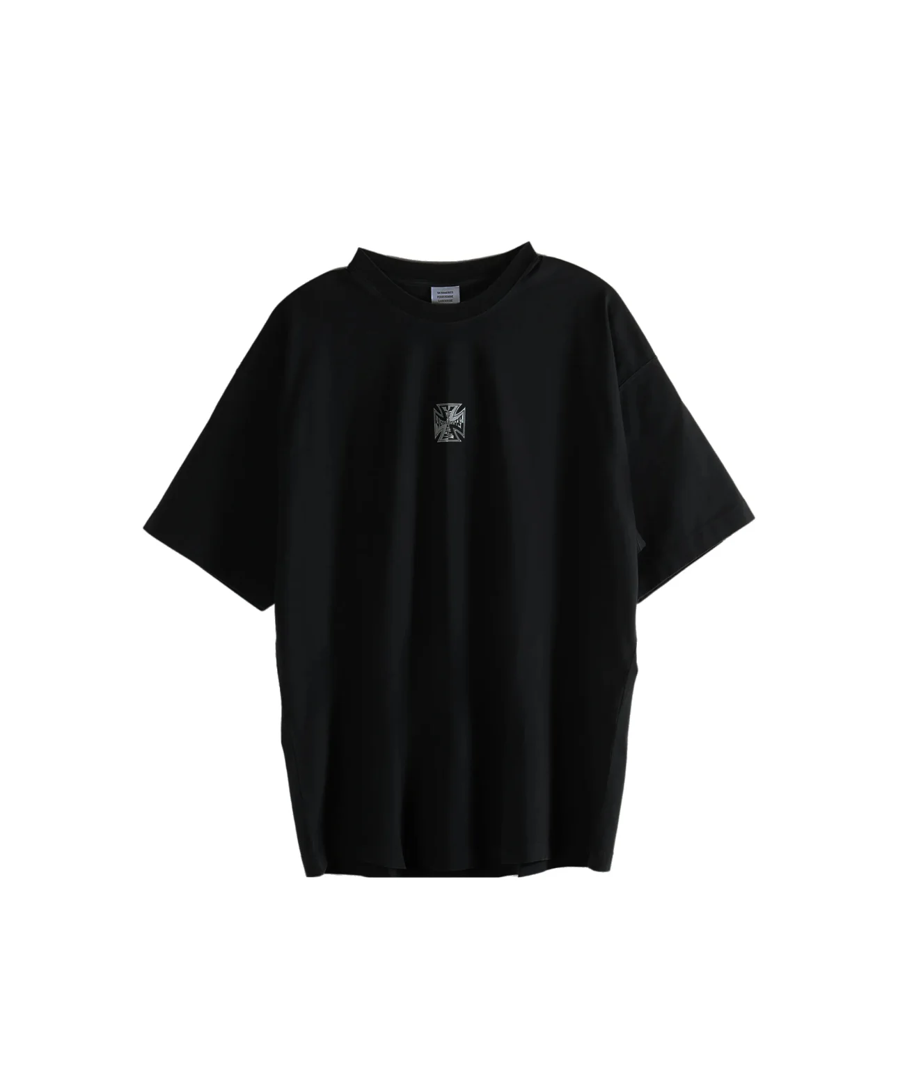Logo Graphic Oversized Cotton T-Shirt D14013144