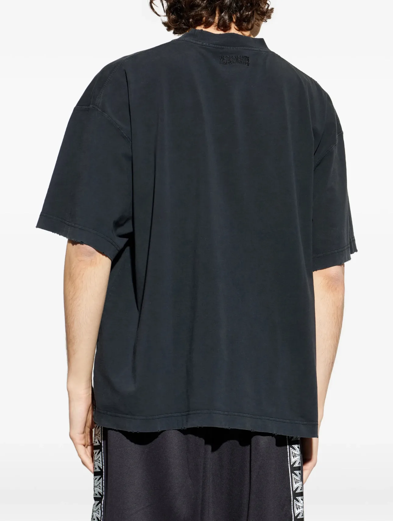 Washed Graphic Print Oversized T-Shirt D15513138 — view 7