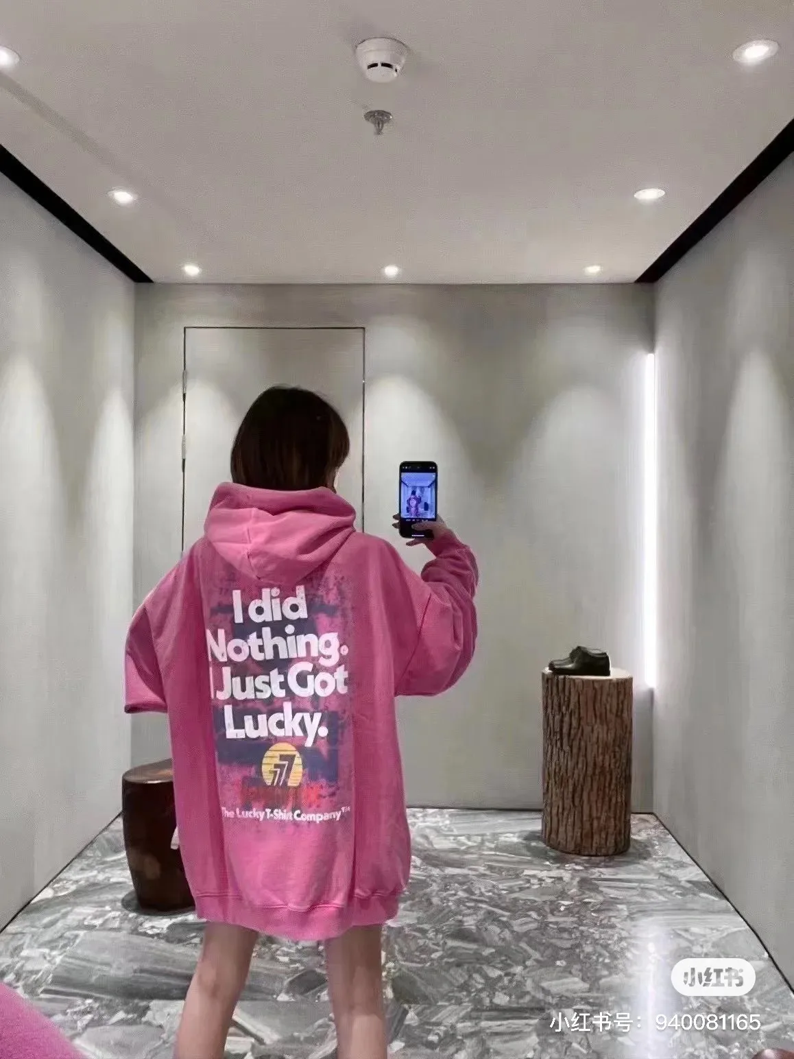 Vetements Lucky Logo Washed Cotton Hoodie D22513163 — view 7