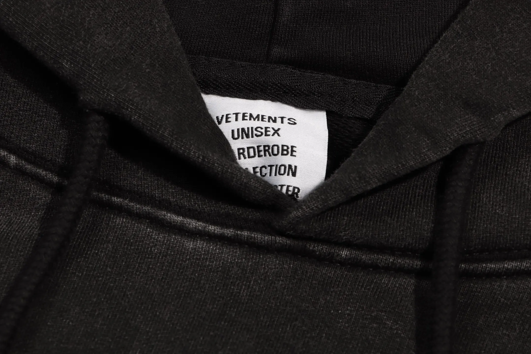 Vetements Lucky Logo Washed Cotton Hoodie D22513163 — view 12