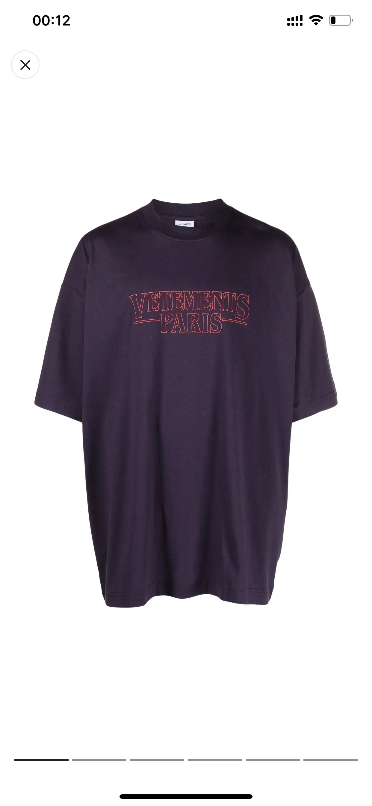 Logo-Print Oversized Cotton-Jersey T-Shirt D14013151 — view 2