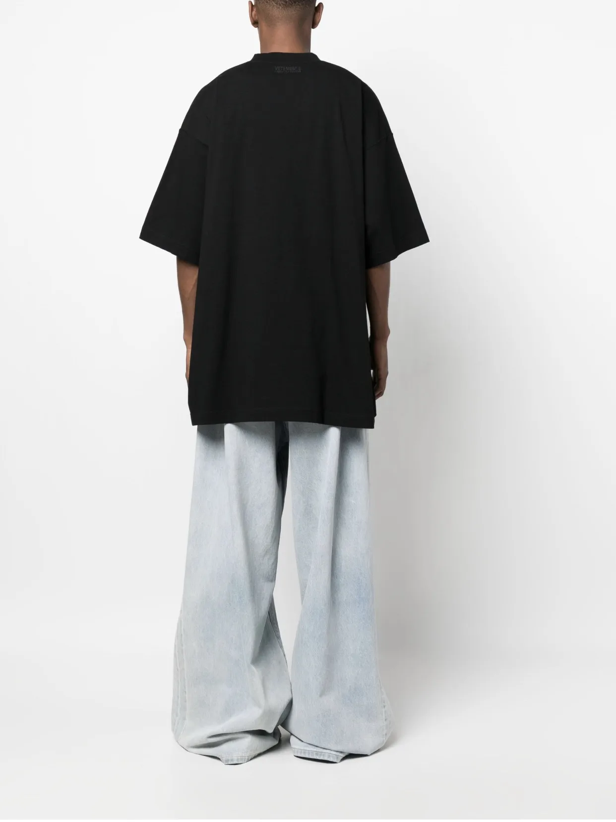 Logo-Print Oversized Cotton-Jersey T-Shirt D14013151 — view 7