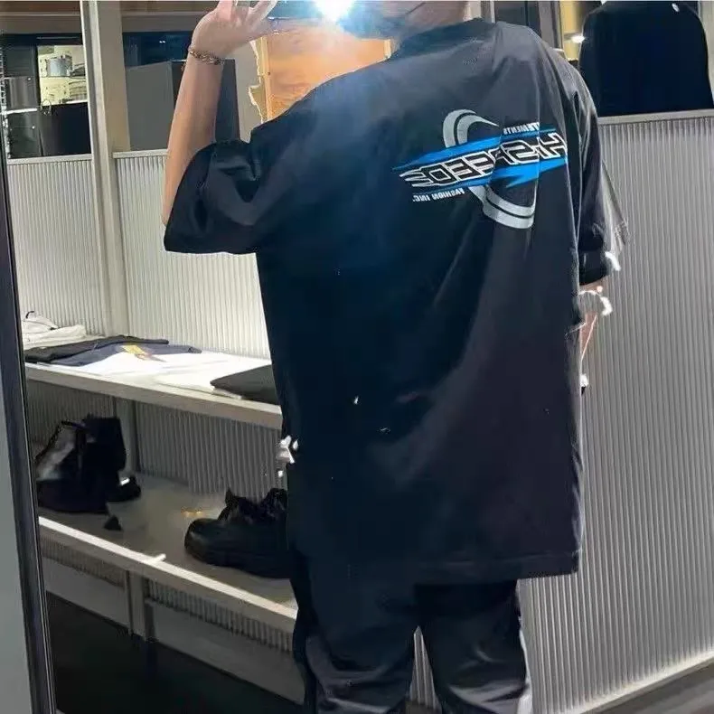 Hi-Speed Logo Print Cotton T-Shirt D14013149 — view 6