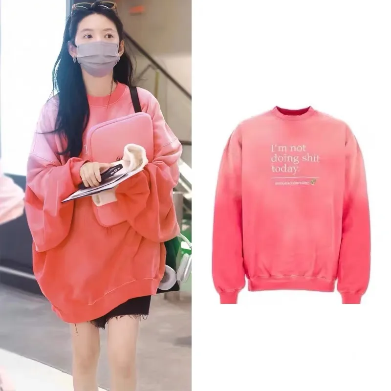 Logo-Embroidered Acid-Wash Sweatshirt D18813162 — view 10