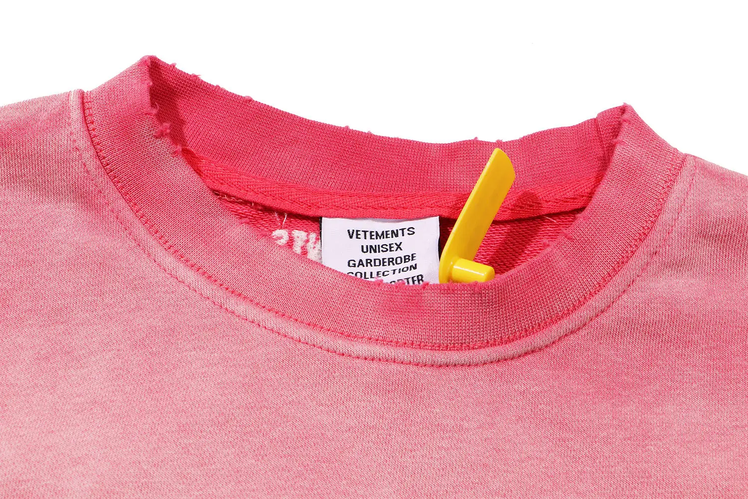 Logo-Embroidered Acid-Wash Sweatshirt D18813162 — view 22