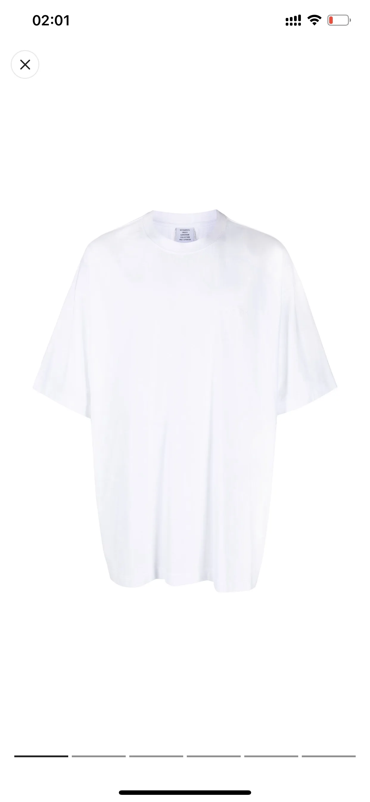 Logo-Embroidered Cotton-Jersey T-Shirt D14013148 — view 4