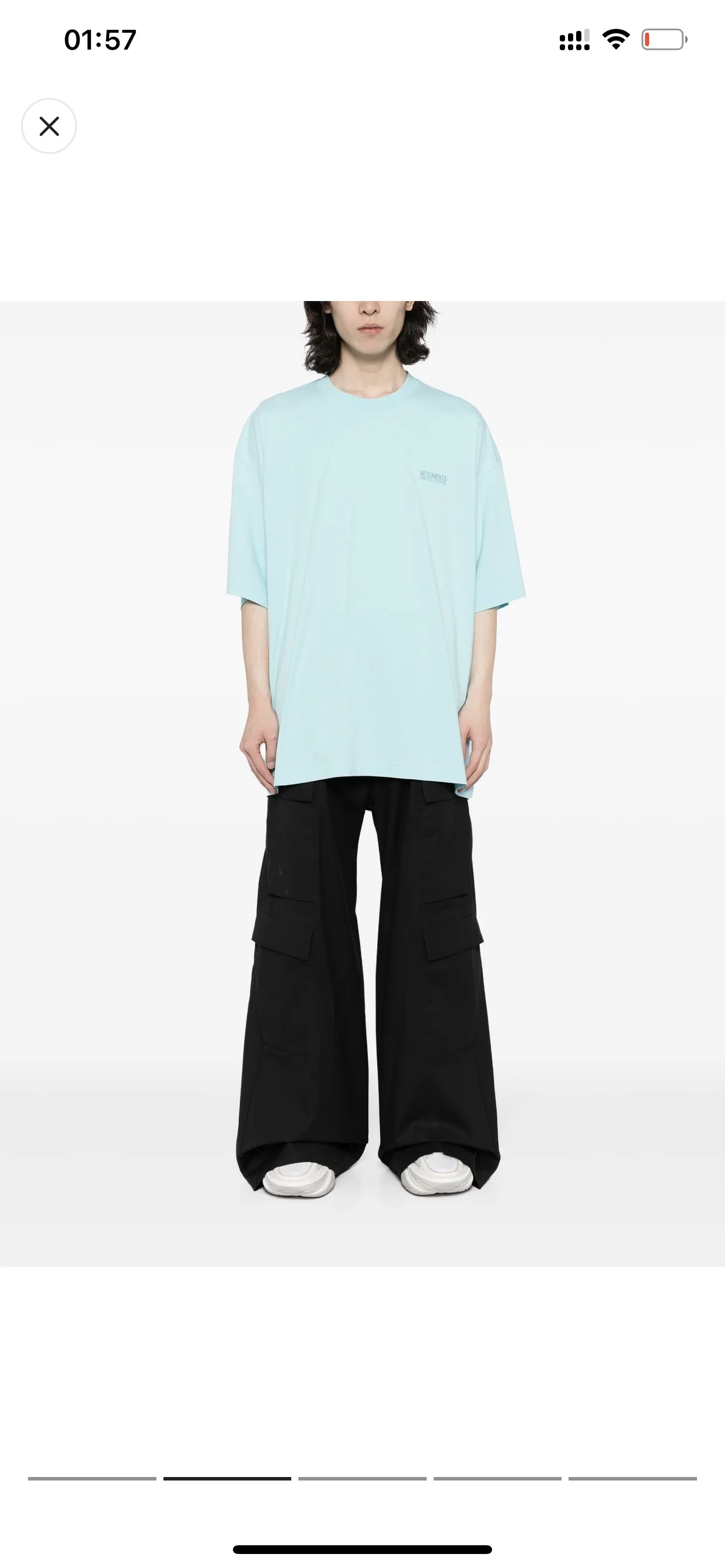 Logo-Embroidered Cotton-Jersey T-Shirt D14013148 — view 7