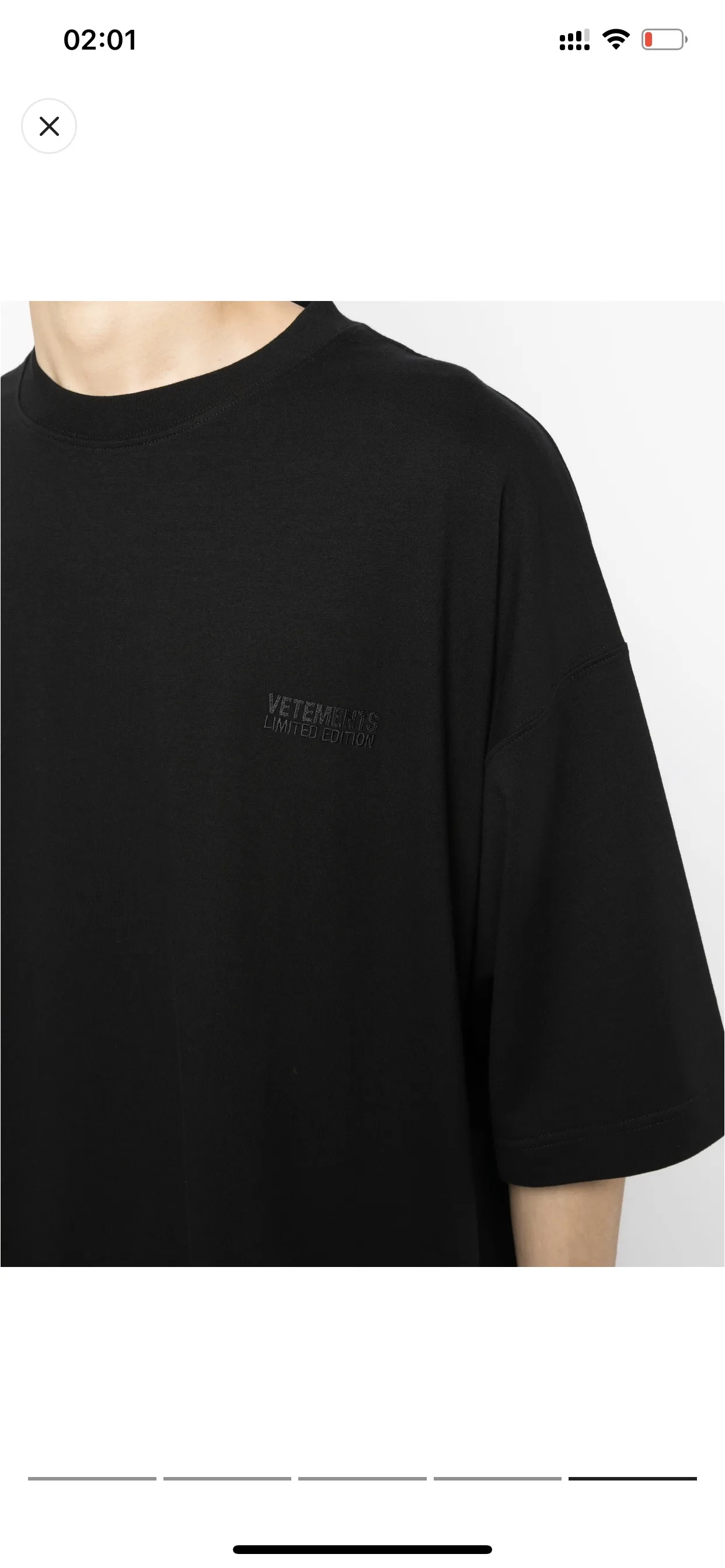 Logo-Embroidered Cotton-Jersey T-Shirt D14013148 — view 9