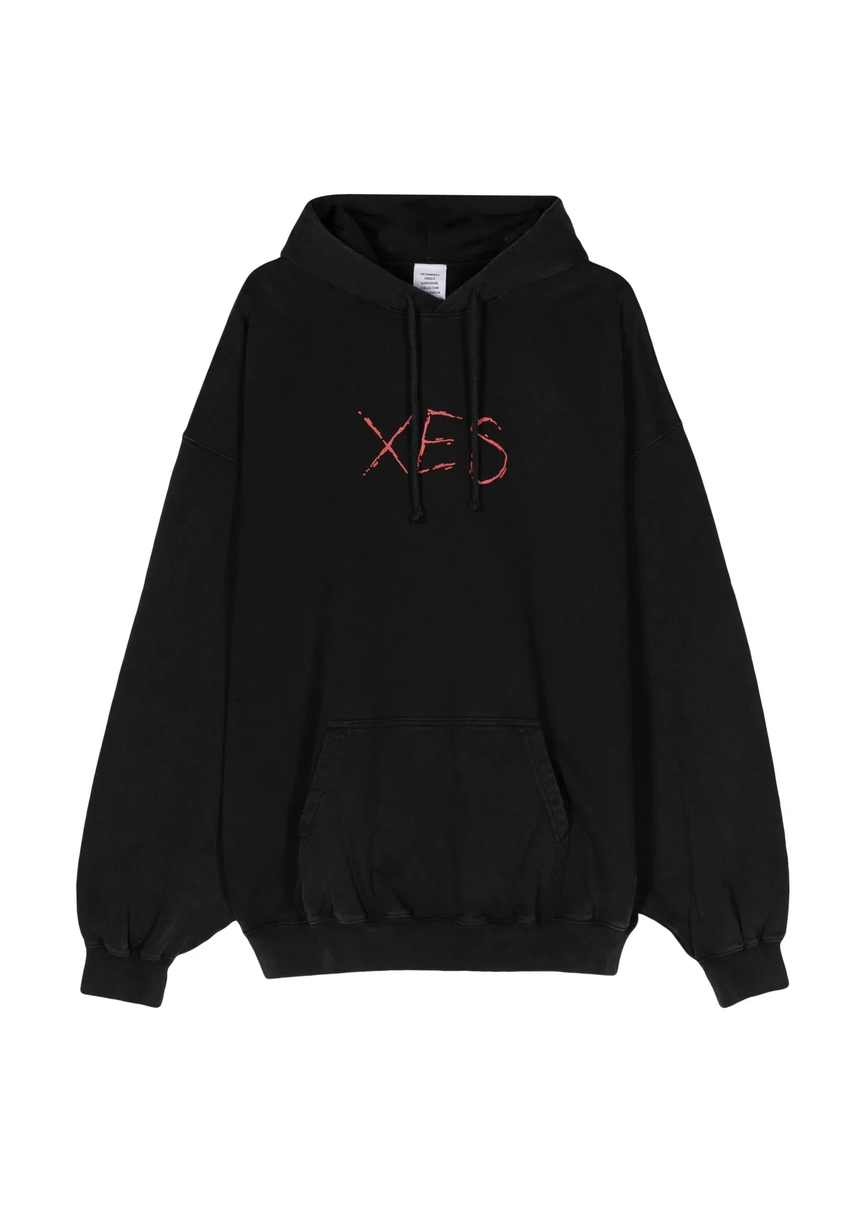 Washed Cotton Logo Print Hoodie D22513179