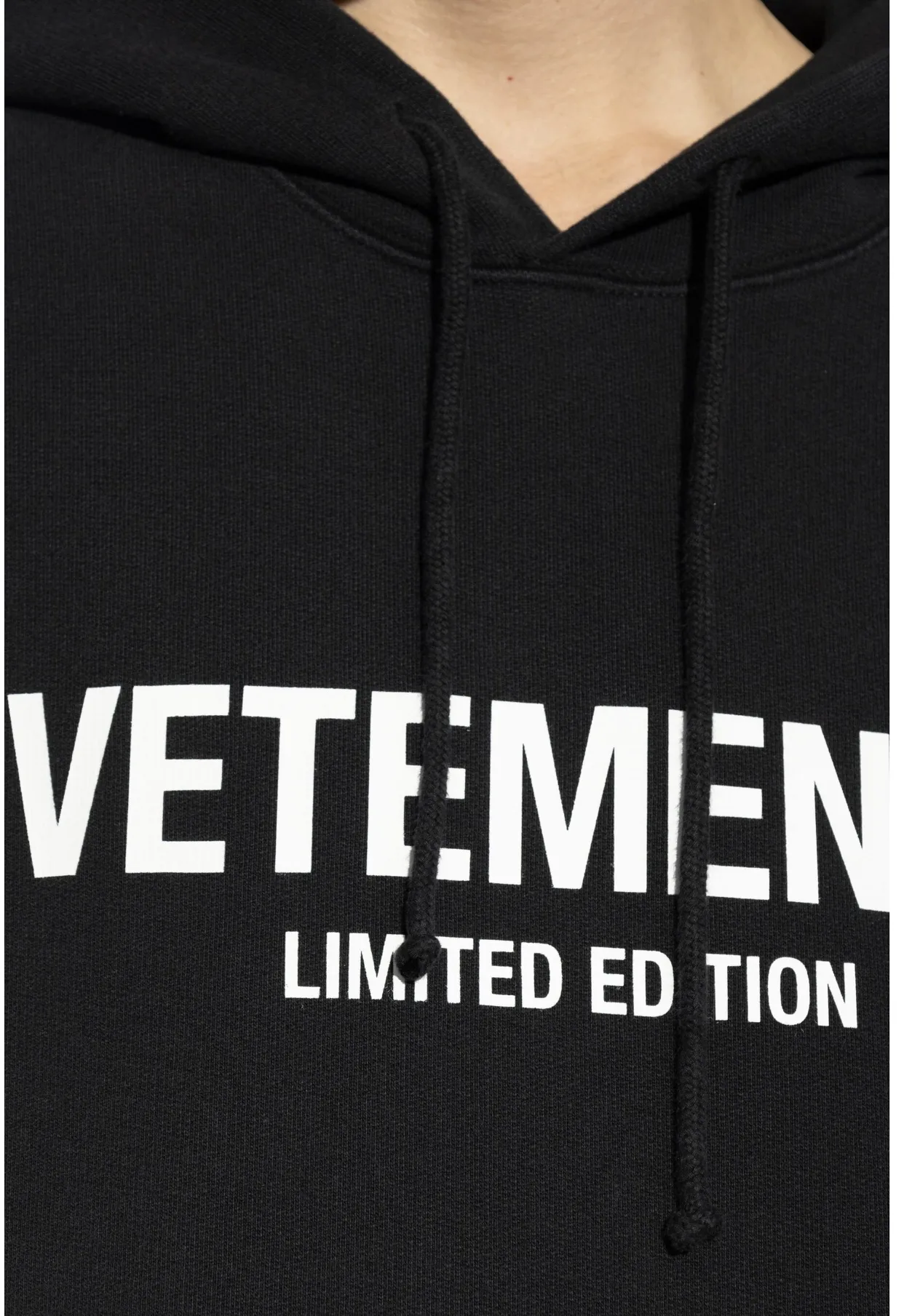 Logo Print Oversized Cotton-Blend Hoodie D21813177 — view 5