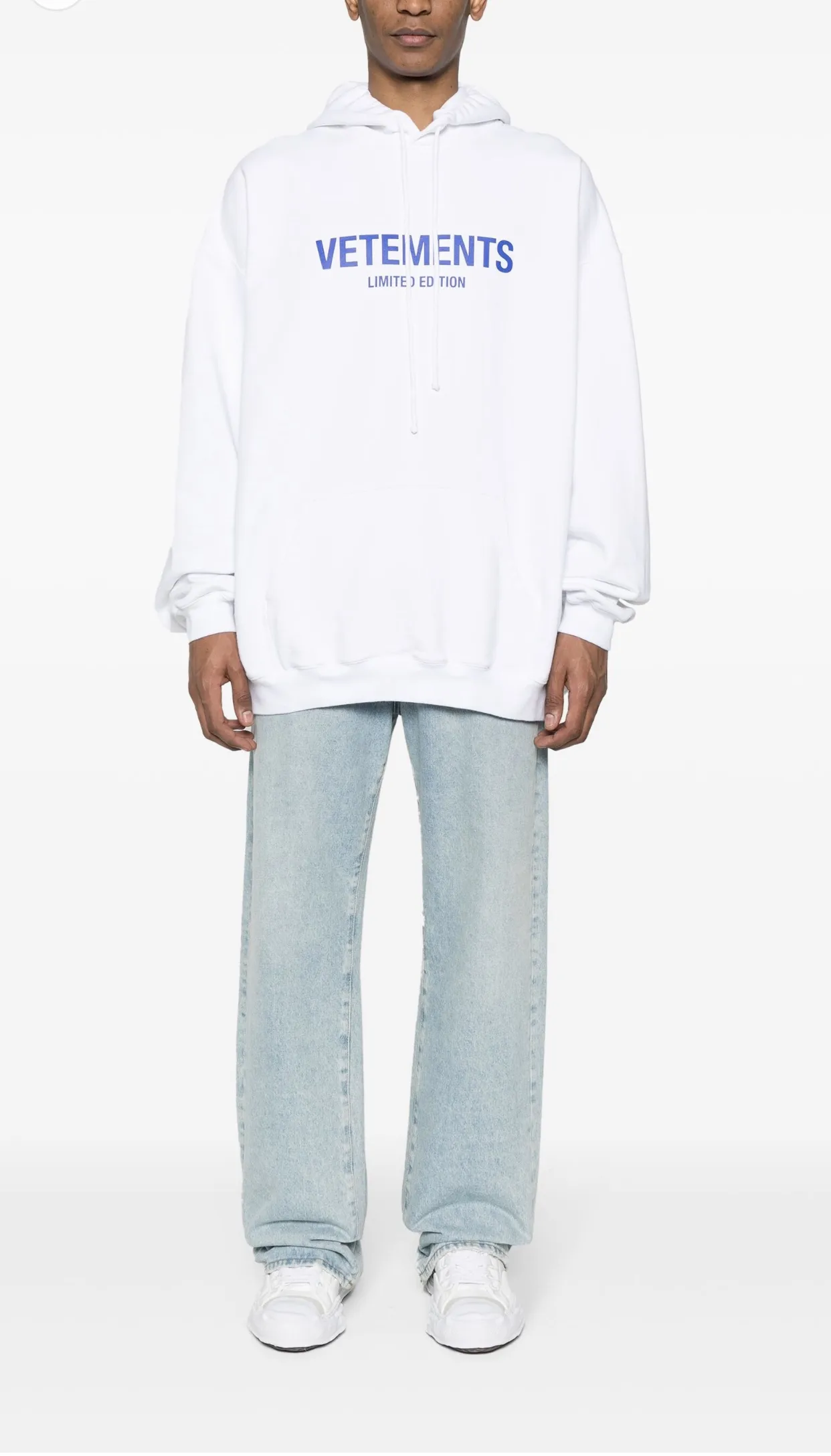 Logo Print Oversized Cotton-Blend Hoodie D21813177 — view 6