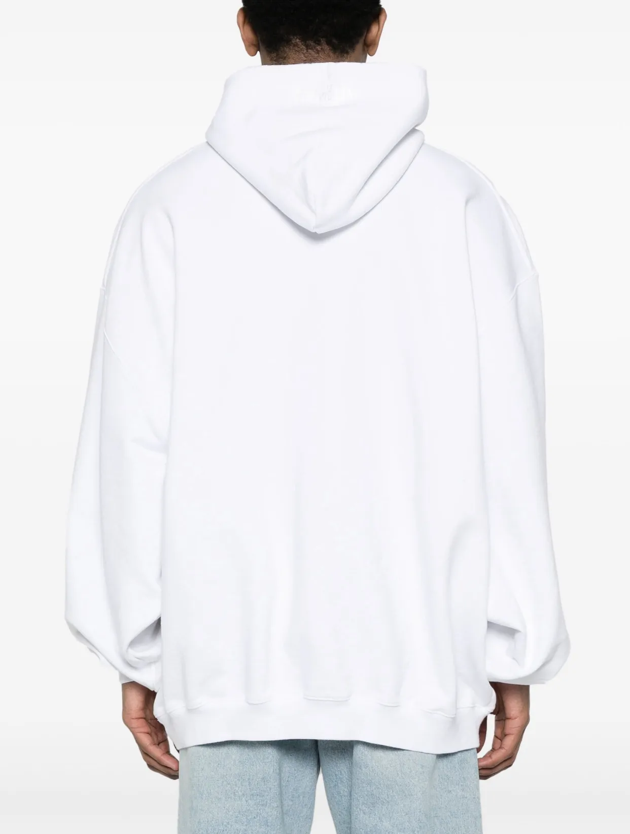 Logo Print Oversized Cotton-Blend Hoodie D21813177 — view 8