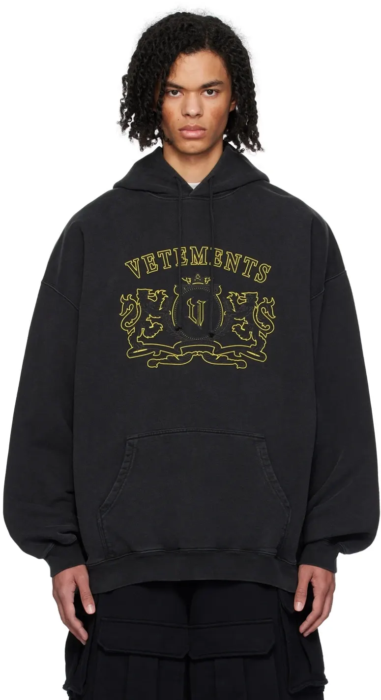 Logo-Embroidered Washed Cotton-Jersey Hoodie D22513176