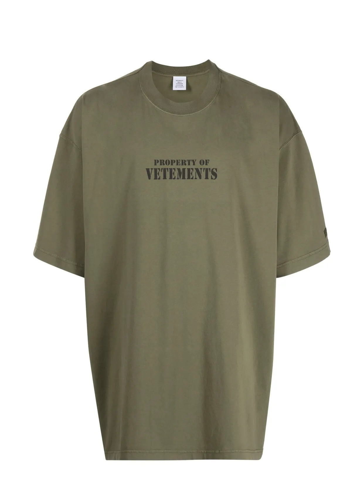 Logo-Print Oversized Cotton-Jersey T-Shirt D14013147