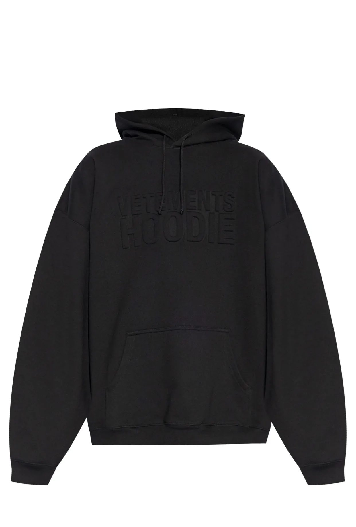 Logo-Embossed Oversized Cotton-Blend Hoodie D21813173 — view 2