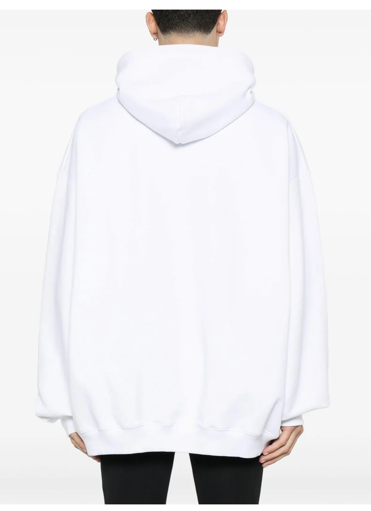 Logo-Embossed Oversized Cotton-Blend Hoodie D21813173 — view 11