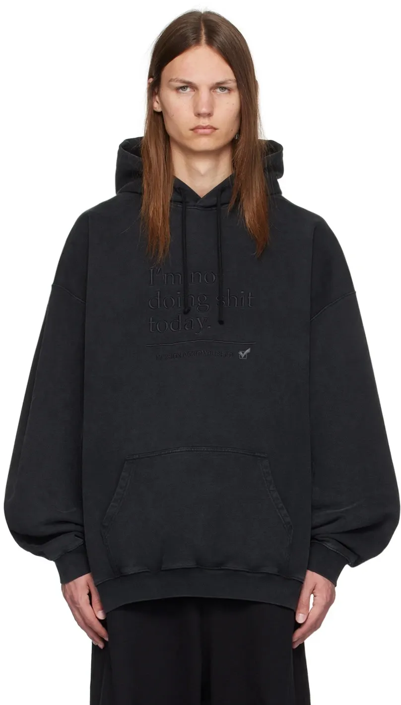 Logo-Embroidered Washed Cotton-Jersey Hoodie D22513166