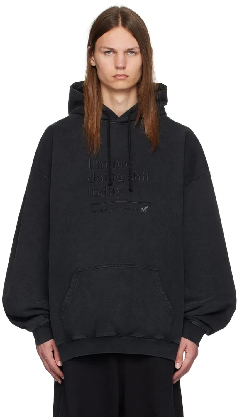 Logo-Embroidered Washed Cotton-Jersey Hoodie D22513166