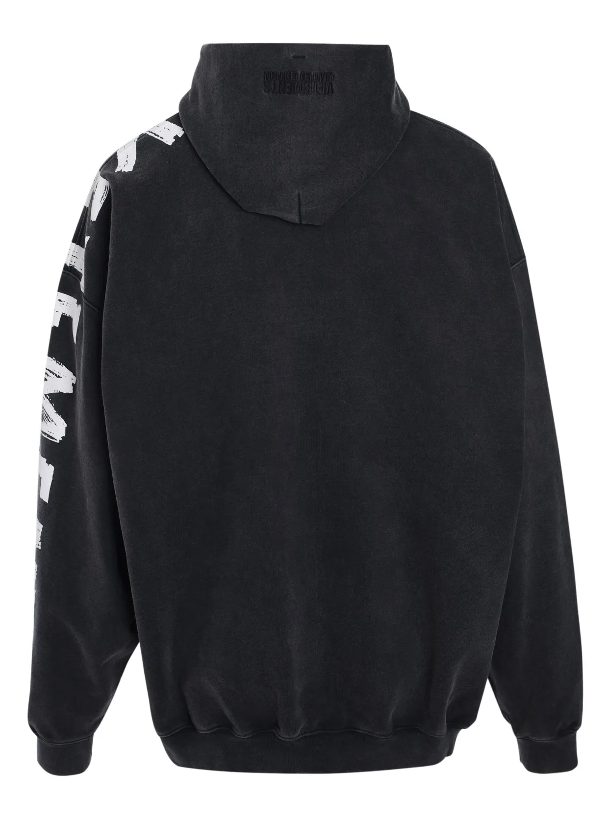 Anarchy Logo Oversized Cotton-Blend Hoodie D22513165 — view 3
