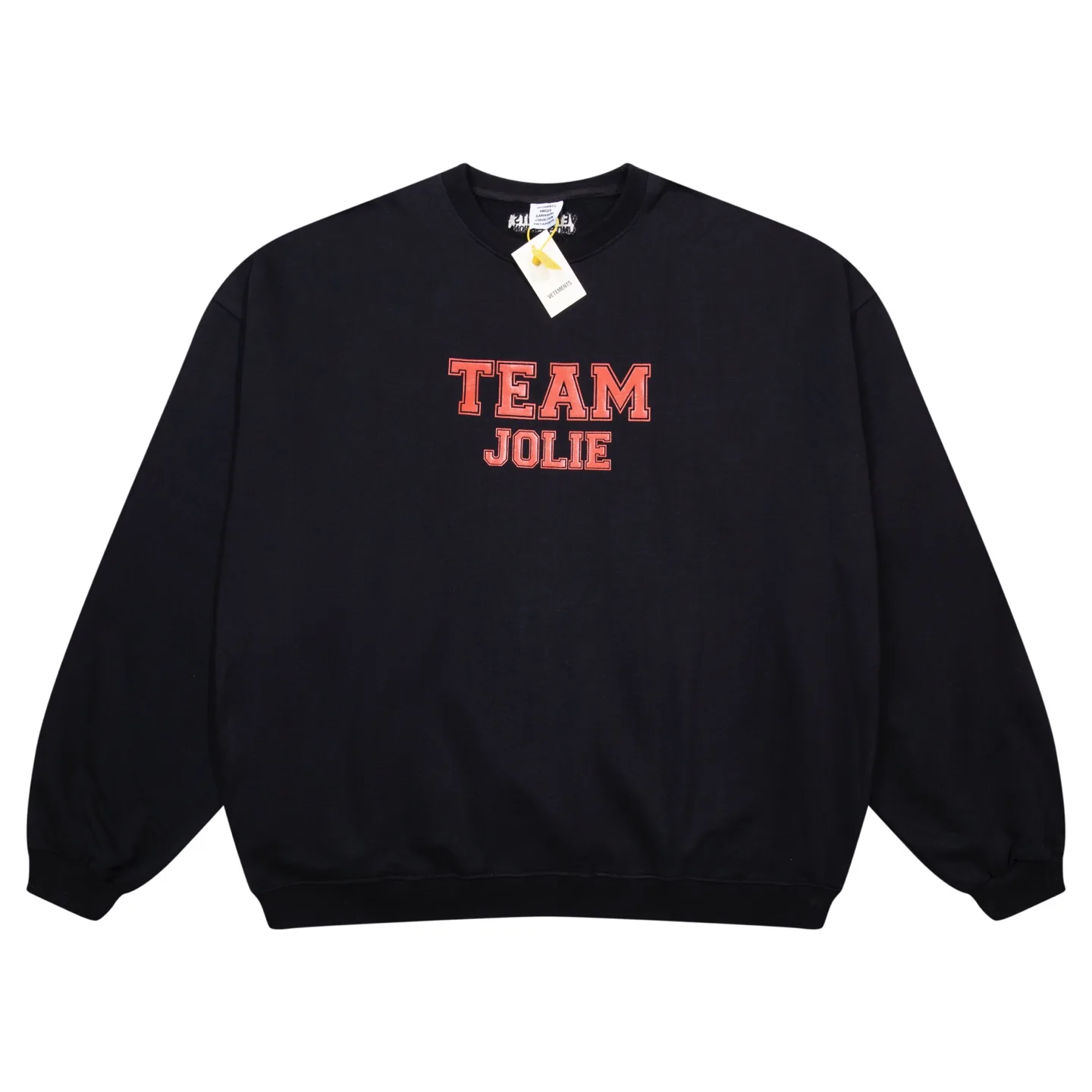VETEMENTS Team Jolie Oversized Crew-Neck Sweatshirt D26013159 — view 5