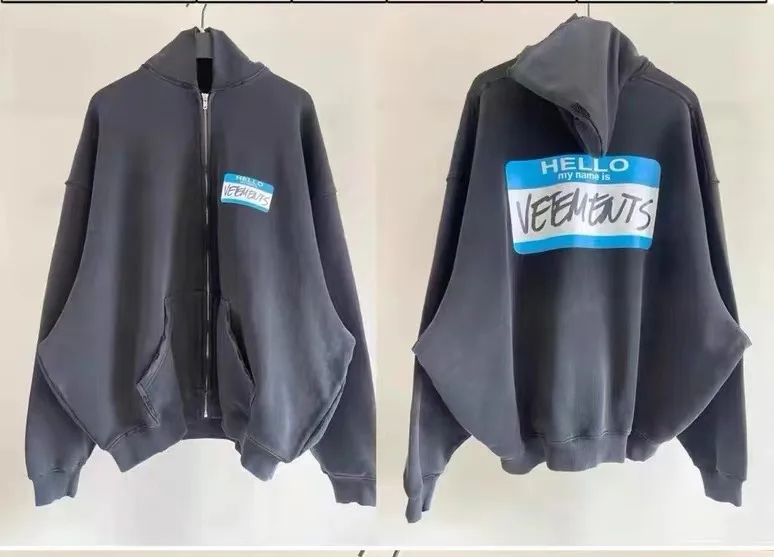 Logo-Print Distressed Cotton-Jersey Zip-Up Hoodie D28813154