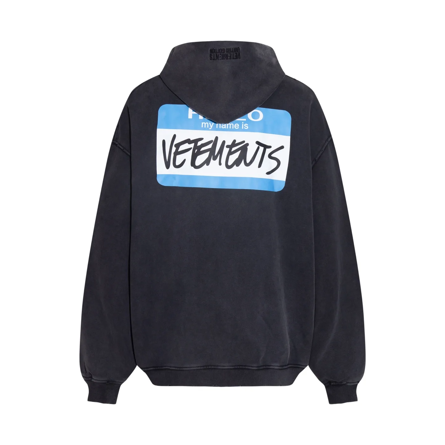 Logo-Print Distressed Cotton-Jersey Zip-Up Hoodie D28813154 — view 10