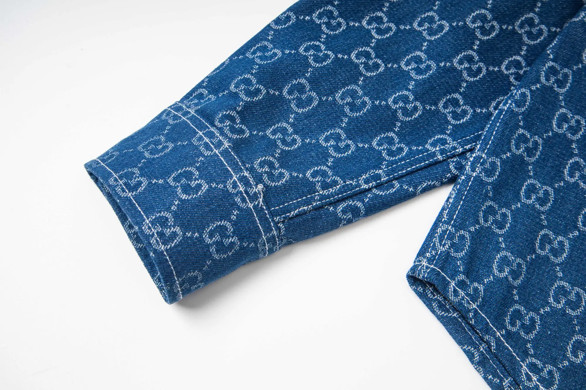 GG Monogram Jacquard Denim Shirt D15523012 — view 5