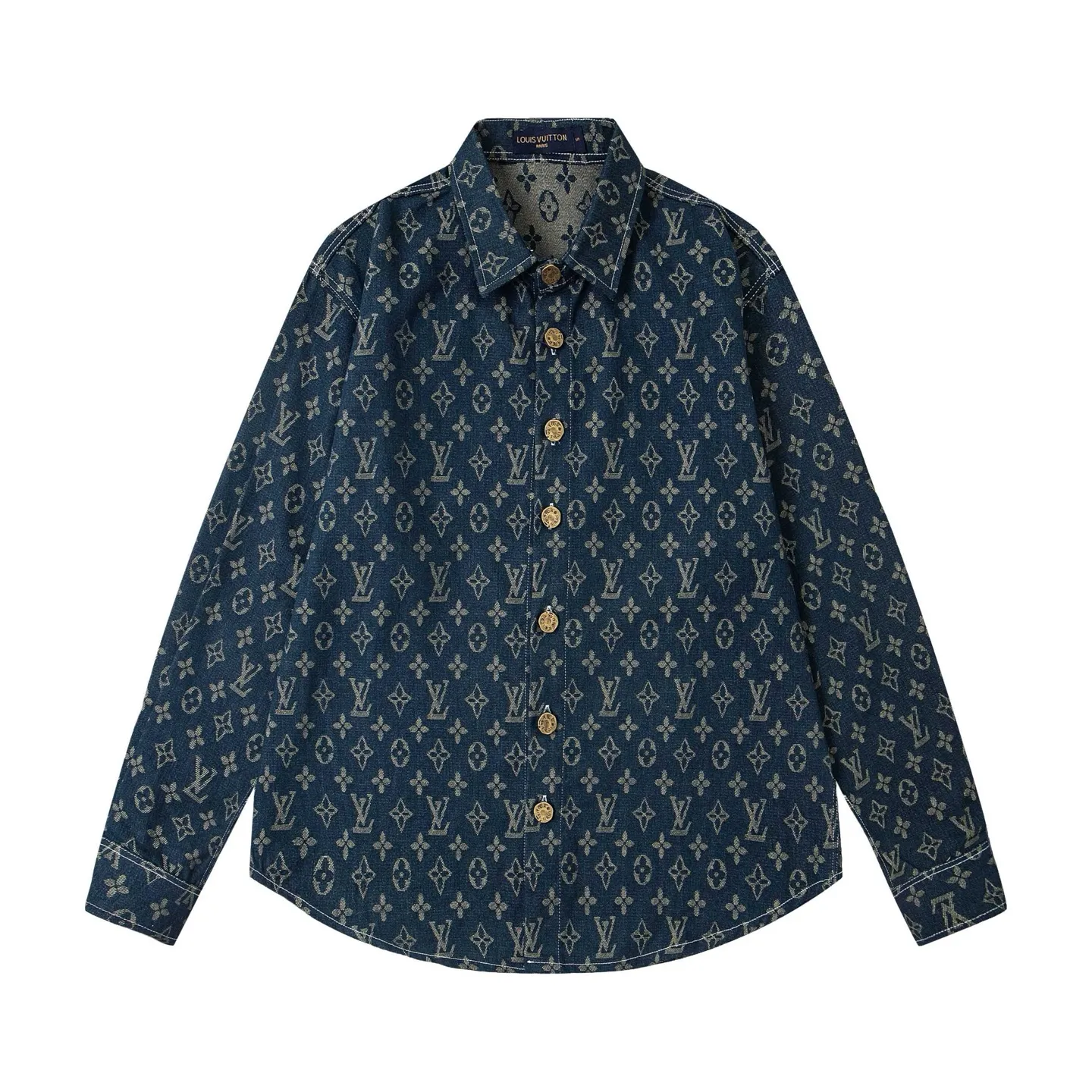 Monogram Jacquard Denim Shirt D15523006