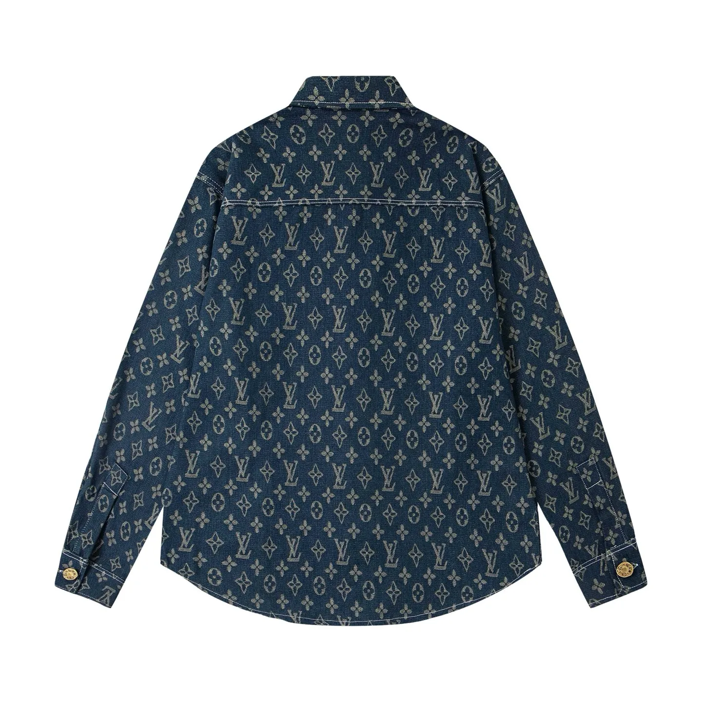 Monogram Jacquard Denim Shirt D15523006 — view 2