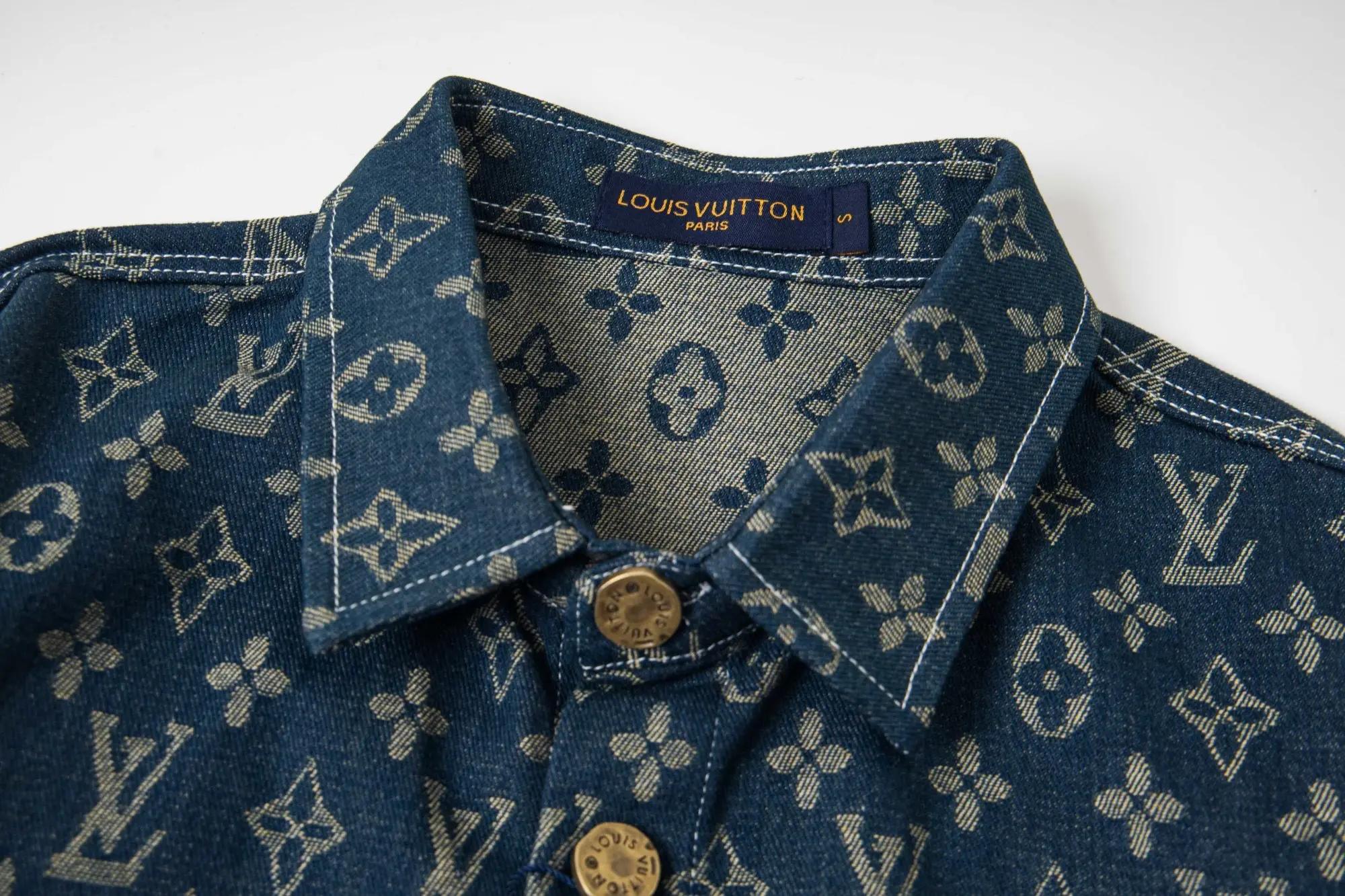 Monogram Jacquard Denim Shirt D15523006 — view 3