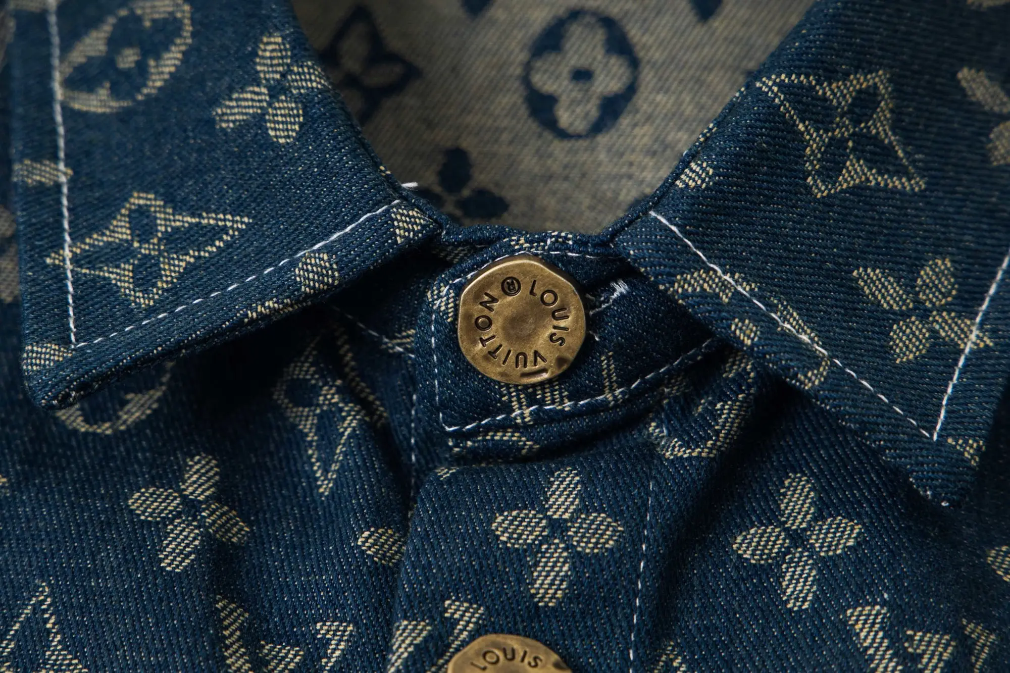 Monogram Jacquard Denim Shirt D15523006 — view 4